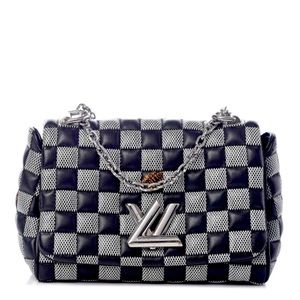 Louis Vuitton Damier Twist BB mini bag black/white calfskin leather checker LV